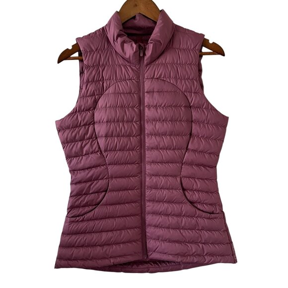 Lululemon Pack It Down Puffer Vest In Plumful Purple Size 8 - Picture 1 of 15